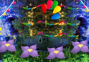 play New Year Party Garden Escape