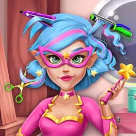 play Galaxy Girl Real Haircuts - Free Game At Playpink.Com