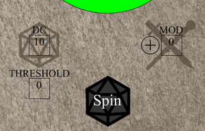 D&D 5E Skill Check Roulette Wheel