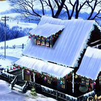 play Enagames-The-Frozen-Sleigh-White-Rush-Street-Escap