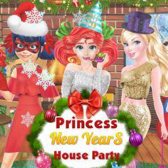 play Princess New Years House Party