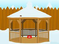 play Snowy Yard Escape