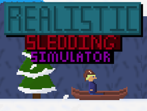 play Realistic Sledding Simulator