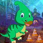 play Parasaurolophus Dinosaur Escape