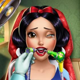 Snow White Real Dentist - Free Game At Playpink.Com