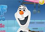 Olaf Cooking Ice Cream