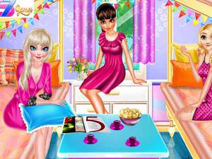 play Princess Pajama Party Sleepover