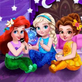 play Toddler Princesses Slumber Party - Free Game At Playpink.Com