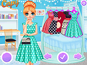 play Princesses Contest: Stripes Vs Dots