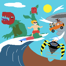 play Doomsday Surfer