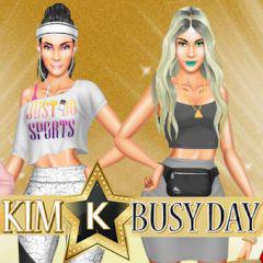 play Kim K Busy Day