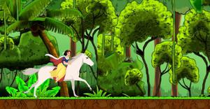 play Princess Snow White Horse Riding