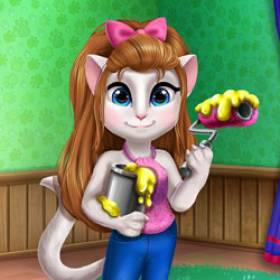 play Kitty Room Prep - Free Game At Playpink.Com