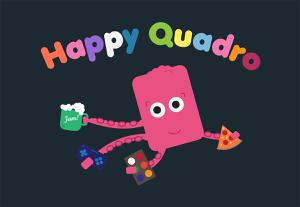 play Happy Quadro