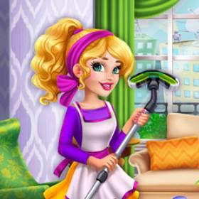 play Girls Fix It: Audrey Spring Cleaning - Free Game At Playpink.Com