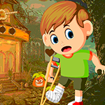 play Rescue Leg Broken Boy Game_P