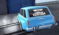 Lada Russian Car Drift