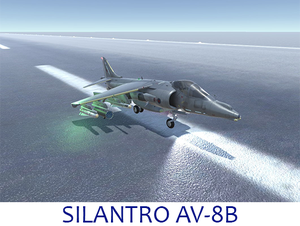 play Silantro Av-8B Harrier Demonstrator