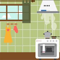 play Kitchen Door Escape 5