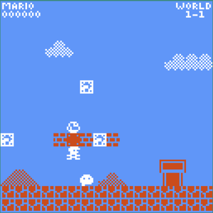 play My Super Mario Bros: Level 1-1