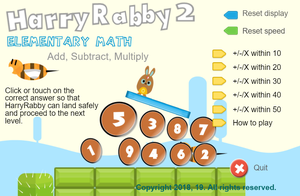 play Harryrabby Elementary Math - Add/Subtract/Multiply