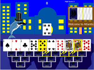 play Atlantis Solitaire