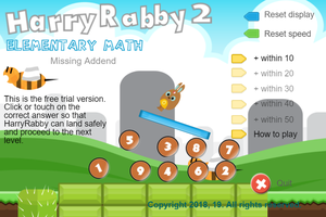 Harryrabby 2 Elementary Math - Missing Addends