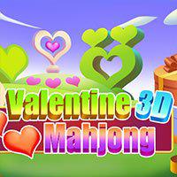 play Valentine 3D Mahjong