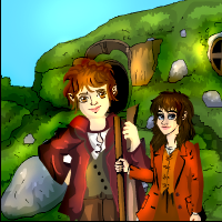 play G4E Secret Love Hobbit Escape