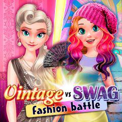 play Vintage Vs Swag Fashion Battle