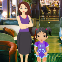 play Beg Little Girl Restaurant Escape