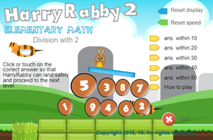 play Harryrabby2 Simple Division W/O Remainder Free Ver