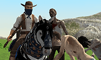 play Zombie Horse Riding Simulator