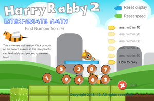 play Harryrabby 2 Find Number From Percentage Free Version