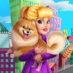 Audrey Adopts A Puppy - Free Game At Playpink.Com