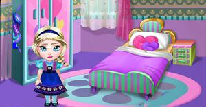 play Baby Elsa Room Decoration