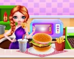 play Fast Food Cooking And Cleaning