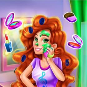 play Jessie Rockstar Real Makeover - Free Game At Playpink.Com