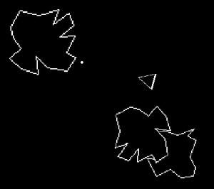 play Asteroids Clone