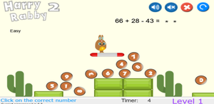 play Harryrabby2 Addition And Subtraction Questions With Large Numbers Free
