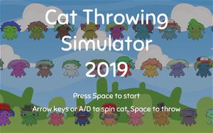 play Cat Throwing Simulator 2019