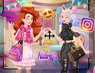 play Jessie And Audrey'S Social Media Adventure