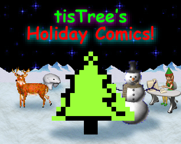 play Tistree'S Holiday Comics!