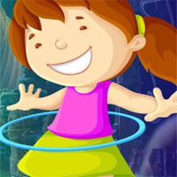 G4K-Hoop-Playing-Girl-Rescue