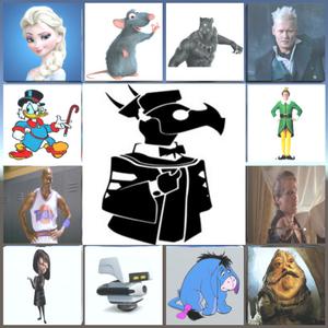 play Guess Who: Movie Characters