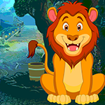 play Find Watching Lion