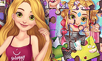 play Princesses Puzzle Portrait