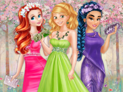 Colors Of Spring Princess Gowns