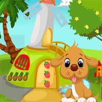 play Games4King-Dog-Escape-From-Green-House