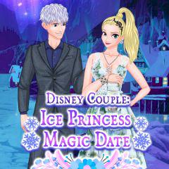 play Disney Couple: Ice Princess Magic Date